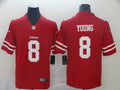 Men's San Francisco 49ers Steve Young #8 Red Game Jersey1