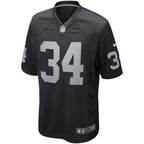 Bo Jackson Las Vegas Raiders Nike Game Retired   Jersey - Black