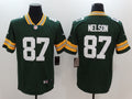 Men's Green Bay Packers Jordy Nelson #87 Green Game Player Jersey1