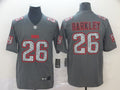 Men's New York Giants Saquon Barkley #26 Gray Player Game Jersey1