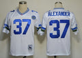 Men's Seattle Seahawks Shaun Alexander  White Legacy Replica Jersey1
