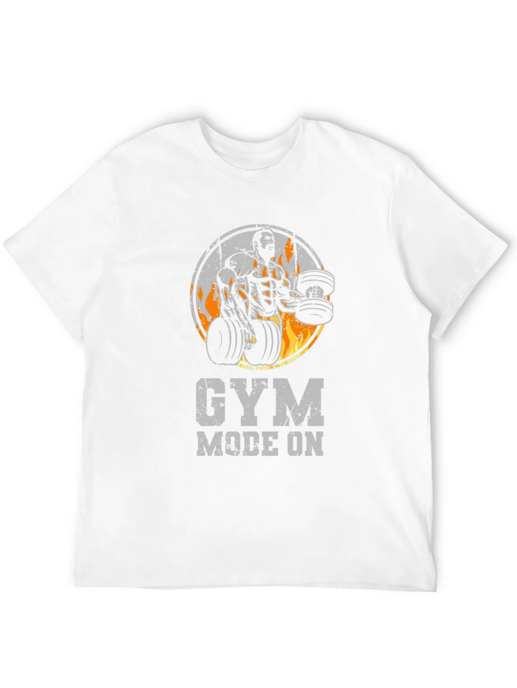 Gym Mode On Black T-Shirt