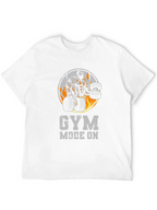 Gym Mode On Black T-Shirt