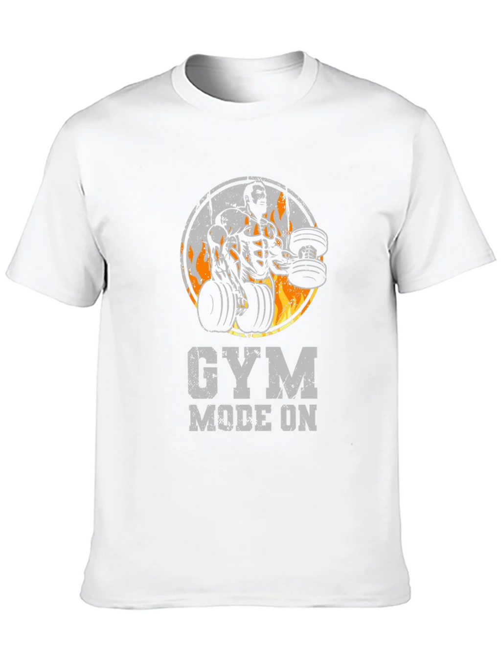 Gym Mode On Black T-Shirt