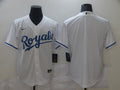 Men's Kansas City Royals White Home Blank Replica Jersey1