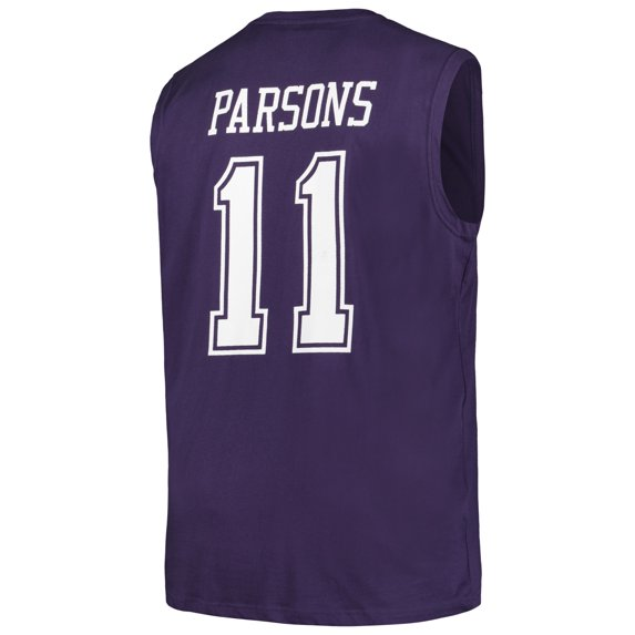 Men's  Micah Parsons Navy Dallas Cowboys
