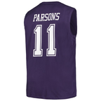 Men's  Micah Parsons Navy Dallas Cowboys