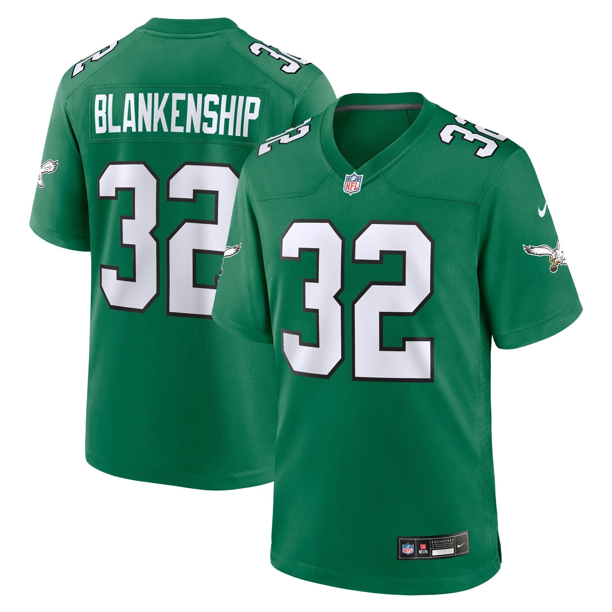 Reed Blankenship Philadelphia Eagles Nike Alternate Game Jersey -  Kelly Green