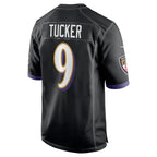 Justin Tucker Baltimore Ravens Nike   Game Jersey - Black
