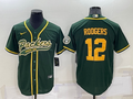 Men's Green Bay Packers Aaron Rodgers #12 Green Player Jersey1 Joint Edition