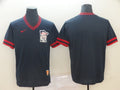 Men's Minnesota Twins Navy Replica Blank Jersey1