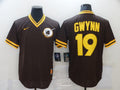 Men's San Diego Padres Tony Gwynn #19 Brown Player Jersey1