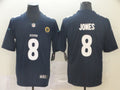 Men's New York Giants Daniel Jones #8 Navy City Edition Game Jersey1