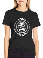 A Star Was Born 1960 Black T-Shirt