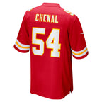 Leo Chenal Kansas City Chiefs Nike Game   Jersey - Red