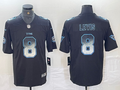 Men's Tennessee Titans Will Levis #8 Black Player Game Jersey1