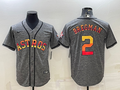 Men's Houston Astros Alex Bregman #2 Gray Replica Player Jersey1