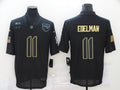 Men's New England Patriots Julian Edelman #11 Black Game Player Jersey1