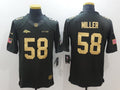 Men's Denver Broncos #58 Von Miller Black Authentic Game Jersey1