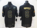 Men's Cleveland Browns Baker Mayfield #6 Black Game Player Jersey1