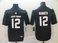 Men's New York Jets Joe Namath Black Game Jersey1