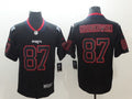 Men's New England Patriots Rob Gronkowski #87 Black Game Player Jersey1