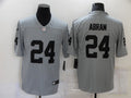 Men's Las Vegas Raiders Jonathan Abram #24 Gray Inverted Legend Jersey1