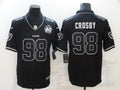 Men's Las Vegas Raiders Maxx Crosby #98 Black Alternate Game Jersey1
