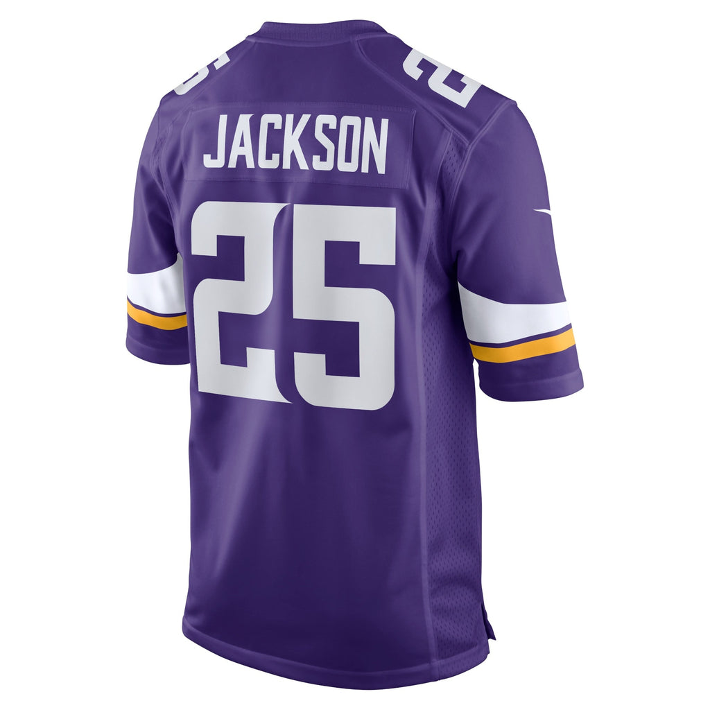 Theo Jackson Minnesota Vikings Nike Home Game   Jersey - Purple