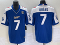Men's Los Angeles Dodgers Julio Urias #7 Royal Replica Player Jersey1