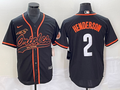 Men's Baltimore Orioles Gunnar Henderson #2 Black Replica Jersey1 Joint Edition
