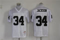 Men's Oakland Raiders Bo Jackson  White Legacy Replica Jersey1