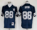 Men's Dallas Cowboys Michael Irvin  Navy Legacy Replica Player Jersey1