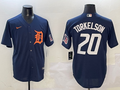Men's Detroit Tigers Spencer Torkelson #20 Navy Limited Player Jersey1