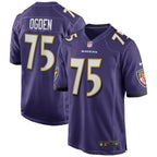 Jonathan Ogden Baltimore Ravens Nike Game Retired   Jersey - Purple