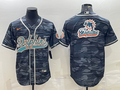 Men's Miami Dolphins Grey Camouflage Game Jersey1