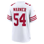 Fred Warner San Francisco 49ers Nike   Game Jersey - White
