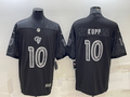 Men's Los Angeles Rams Cooper Kupp #10 Dark Grey Game Jersey1