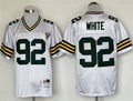 Men's Green Bay Packers Reggie White  White Legacy Replica Player Jersey1