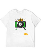 Billiards Girl T-Shirt - Move Over Boys