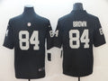 Men's Las Vegas Raiders Antonio Brown #84 Black Game Jersey1