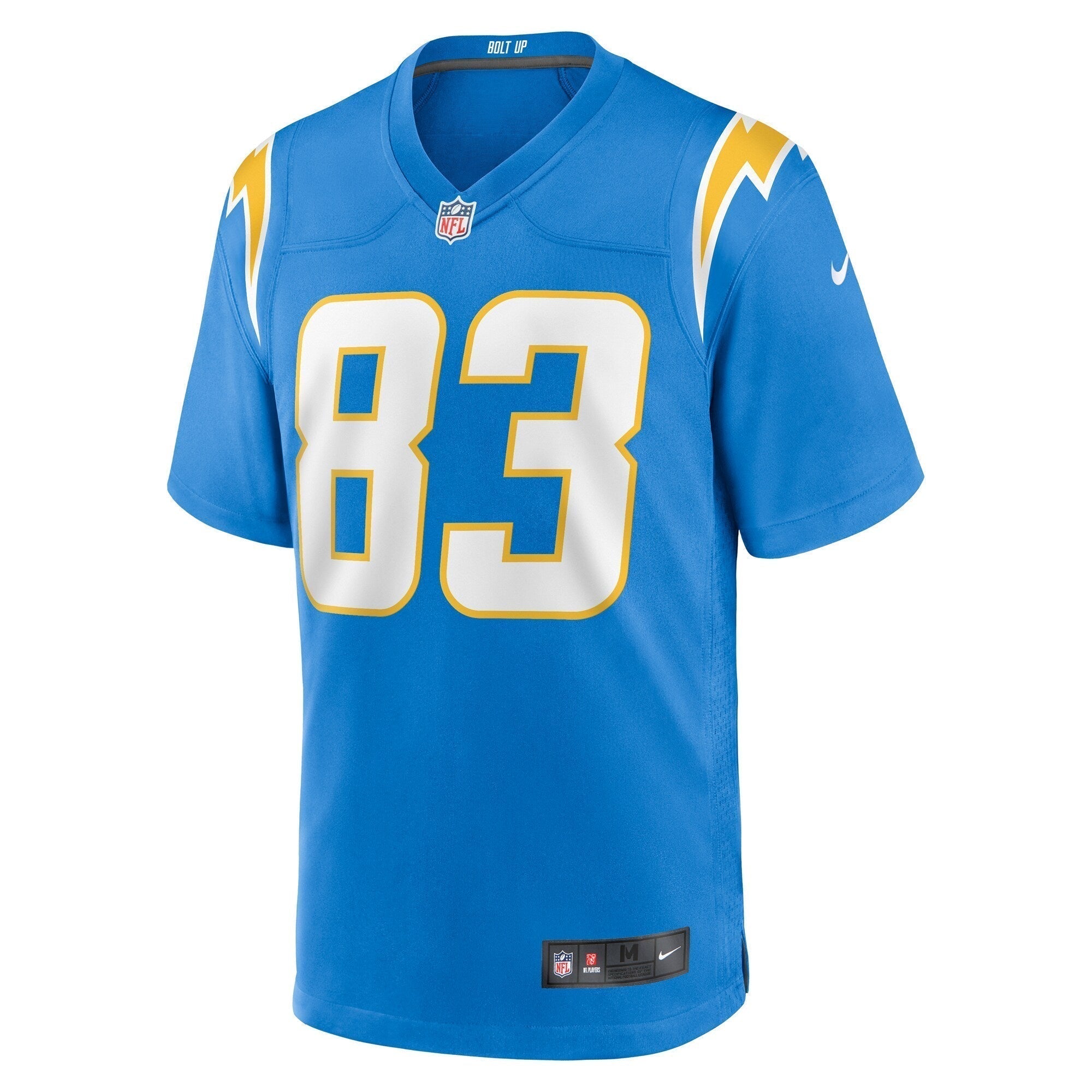 Nick Vannett Los Angeles Chargers Nike Team Game Jersey -  Powder Blue