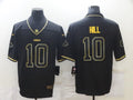 Men's Kansas City Chiefs Tyreek Hill #10 Black Game Jersey1