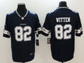 Men's Dallas Cowboys Jason Witten #82 Navy Game Player Jersey1