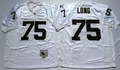Men's Oakland Raiders Howie Long  White Legacy Replica Jersey1