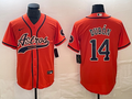 Men's Houston Astros Mauricio Dubon #14 Orange Player Jersey1 Joint Edition