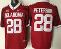 Men's Oklahoma Sooners Adrian Peterson #28 Crimson Player Jersey