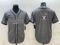 Men's Las Vegas Raiders Gray Player Jersey1