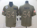 Men's Dallas Cowboys Jaylon Smith #54 Brown Player Game Jersey1