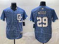 Men's Washington Nationals James Wood #29 Blue 2025 City Connect Limited Player Jersey1